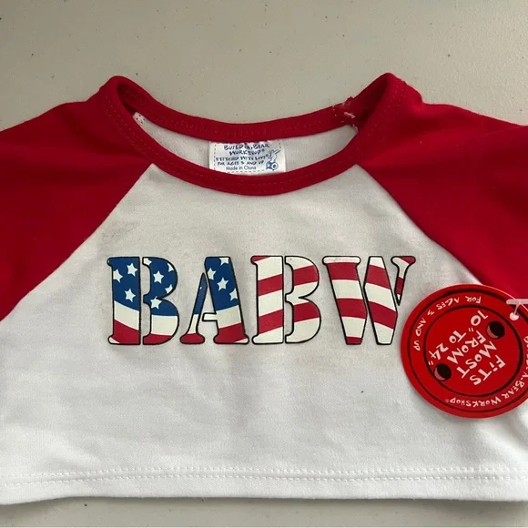 🐻BUILD-A-BEAR Clothing (LOT of 4) NWT🥼🩳🧢👚 - Picture 5 of 9